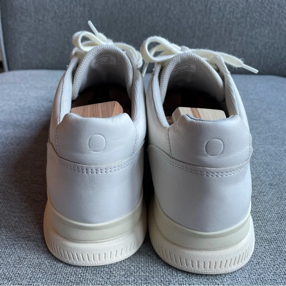 Everlane The Trainer Cream Unisex Sneaker - Picture 7 of 11